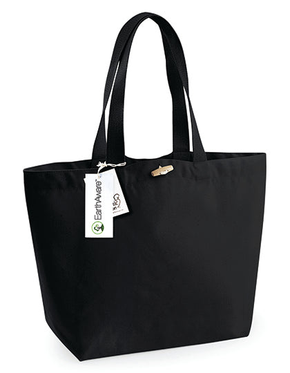 EarthAware® Organic Marina Bag in Black, Größe 34 x 34 x 17 cm