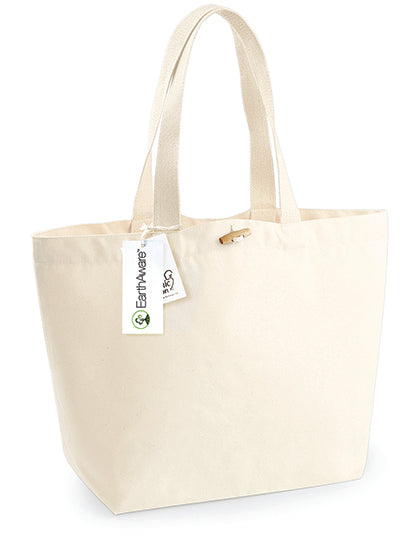 EarthAware® Organic Marina Bag in Natural, Größe 34 x 34 x 17 cm