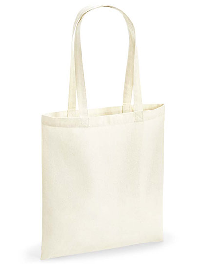 Recycled Cotton Bag in Natural, Größe 38 x 42 cm
