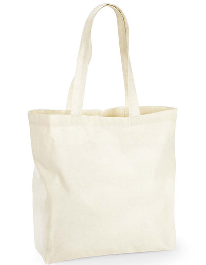 Recycled Cotton Maxi Bag in Natural, Größe 35 x 39 x 13,5 cm