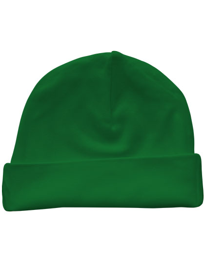Organic Baby Hat Rox 01 in Kelly Green, Größe One Size