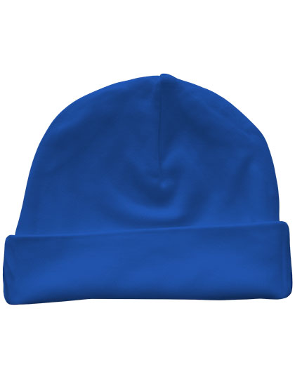 Organic Baby Hat Rox 01 in Royal Blue, Größe One Size