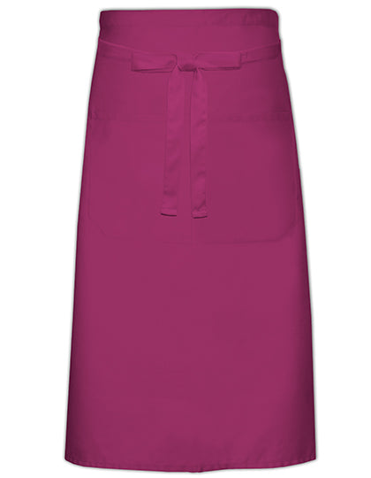 Cook´s Apron With Pocket in Bordeaux, Größe 70 x 120 cm