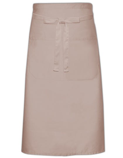 Cook´s Apron With Pocket in Sand, Größe 70 x 120 cm