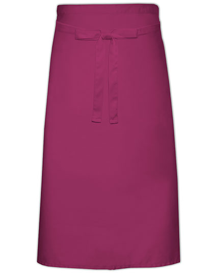 Cook´s Apron XL in Burgundy (ca. Pantone 216), Größe 70 x 120 cm