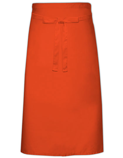Cook´s Apron XL in Orange (ca. Pantone 1655), Größe 70 x 120 cm