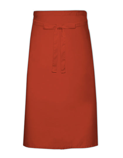 Cook´s Apron XL in Terracotta (ca. Pantone 4840), Größe 70 x 120 cm