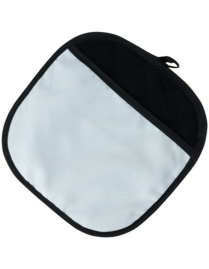 Potholder Sublimation in Black, Größe 23 x 23 cm