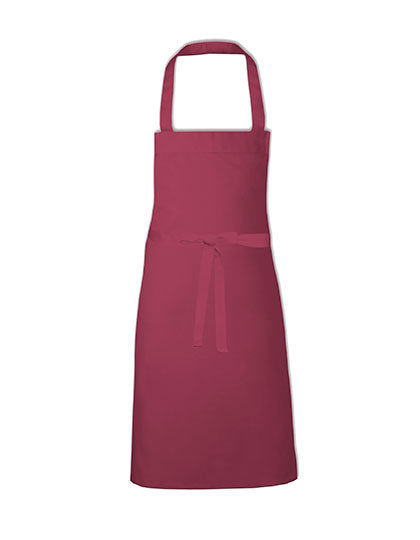 Cotton Barbecue Apron in Bordeaux, Größe 80 x 70 cm
