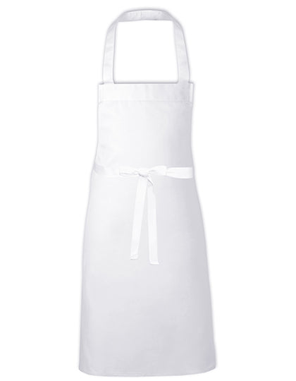 Cotton Barbecue Apron in White, Größe 80 x 70 cm