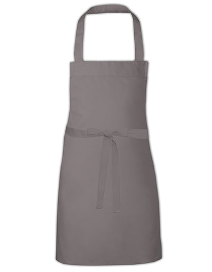 Kids´ Cotton Barbecue Apron in Dark Grey (ca. Pantone 431), Größe 60 x 50 cm