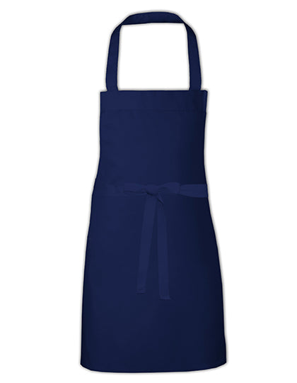 Kids´ Cotton Barbecue Apron in Navy (ca. Pantone 2766), Größe 60 x 50 cm