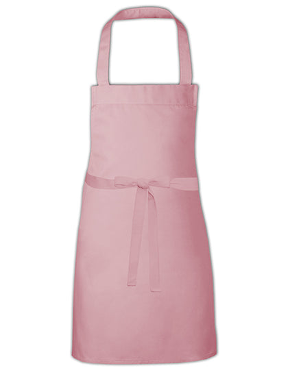 Kids´ Cotton Barbecue Apron in Pink (ca. Pantone 1895), Größe 60 x 50 cm