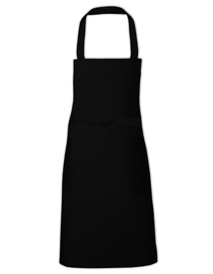Cotton Hobby Apron in Black, Größe 80 x 70 cm