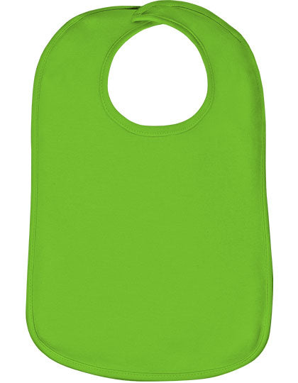 Organic Baby Bib Olli 01 in Apple Green, Größe One Size