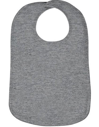 Organic Baby Bib Olli 01 in Heather Grey, Größe One Size