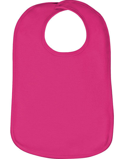 Organic Baby Bib Olli 01 in Hot Pink, Größe One Size