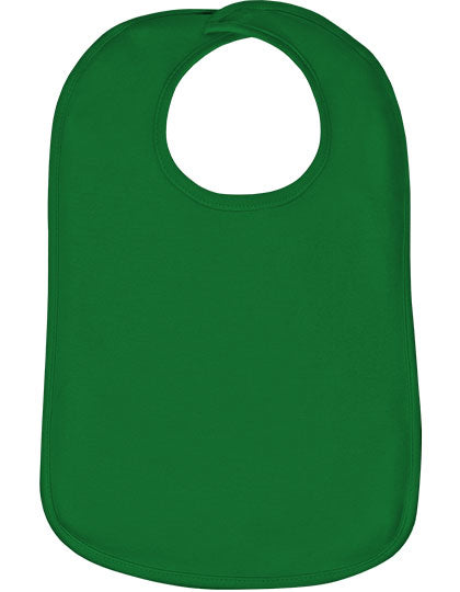 Organic Baby Bib Olli 01 in Kelly Green, Größe One Size