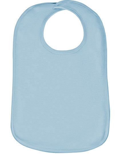 Organic Baby Bib Olli 01 in Powder Blue, Größe One Size
