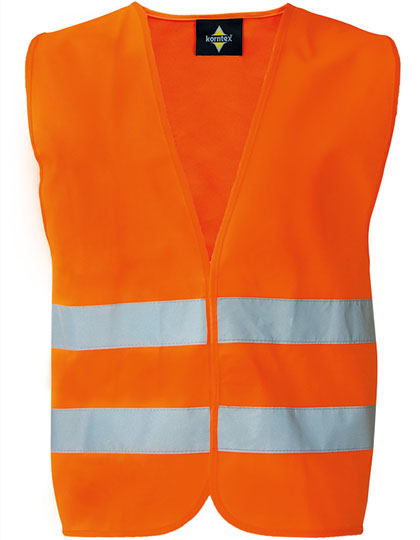 Safety Vest EN ISO 20471 in Signal Orange, Größe XXL