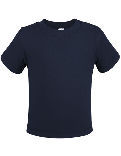 Organic Baby T-Shirt Short Sleeve Noah 01 in Navy, Größe 86-92