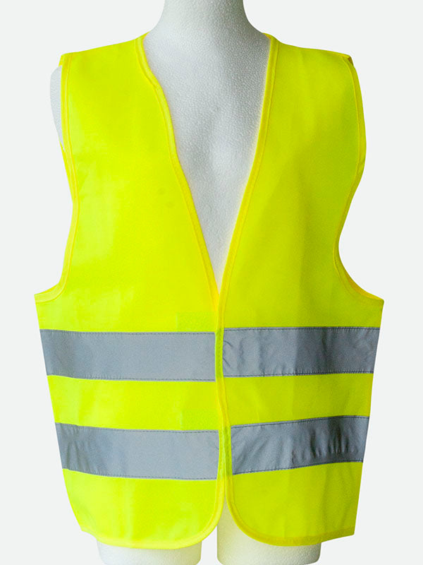 Kids´ Safety Vest EN 17353 in Signal Yellow, Größe S (7-12 years)