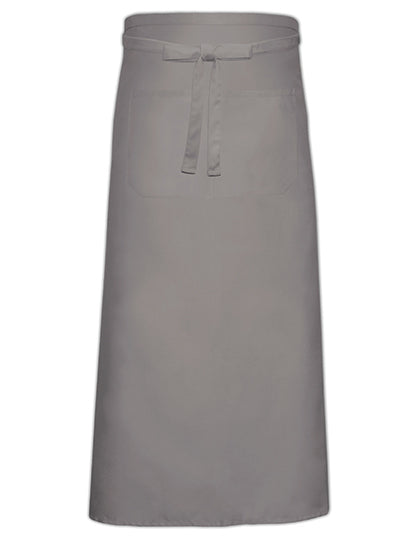 Bistro Apron XL With Front Pocket in Mouse Grey, Größe 120 x 100 cm