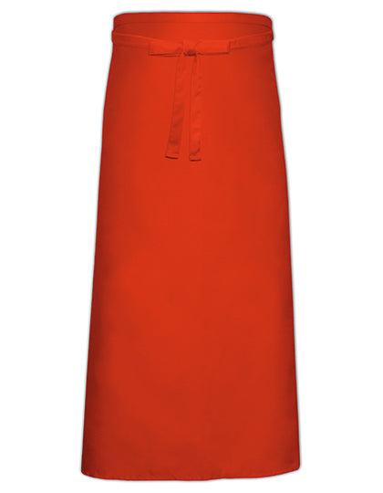 Bistro Apron XL in Red, Größe 120 x 100 cm