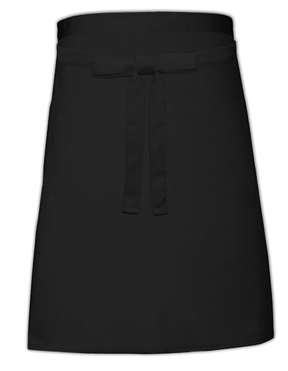 Baker´s Apron With Pocket in Black, Größe 90 x 50 cm