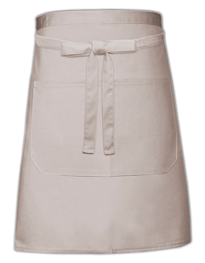 Baker´s Apron With Pocket in Sand, Größe 90 x 50 cm