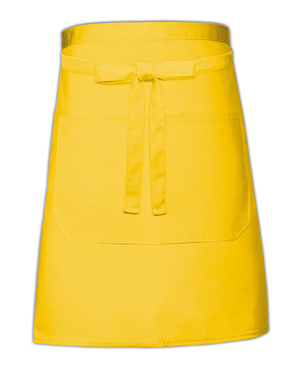 Baker´s Apron With Pocket in Yellow, Größe 90 x 50 cm