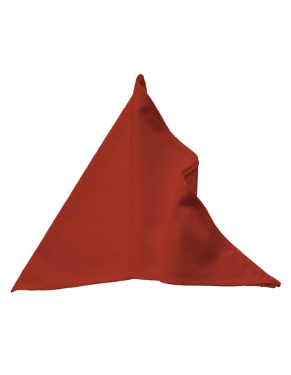 Baker´s Scarf in Terracotta (ca. Pantone 4840), Größe 120 x 45 cm