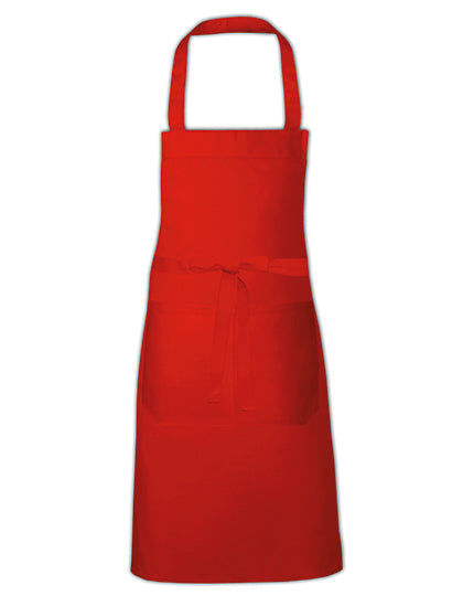 Hobby Apron in Red, Größe 73 x 80 cm