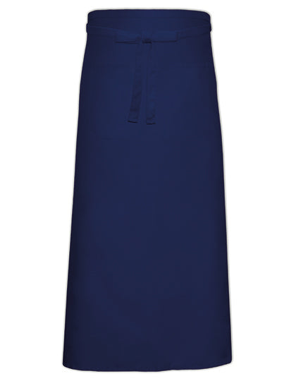 Bistro Apron With Front Pocket in Navy, Größe 100 x 100 cm