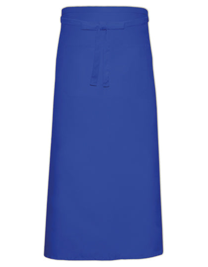Bistro Apron With Front Pocket in Royal, Größe 100 x 100 cm