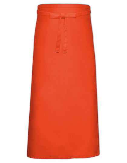 Bistro Apron in Orange, Größe 100 x 100 cm