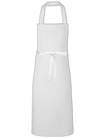 Barbecue Apron XL in White, Größe 73 x 110 cm