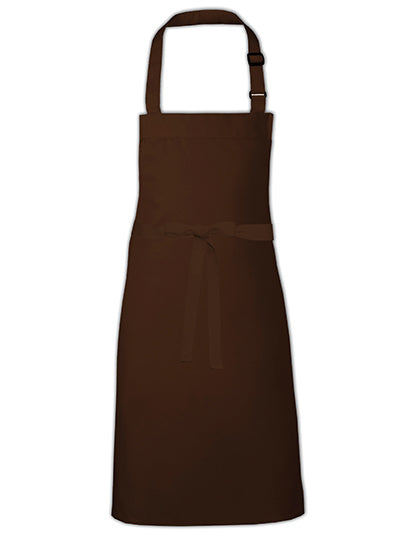 Barbecue Apron Adjustable in Brown, Größe 73 x 90 cm