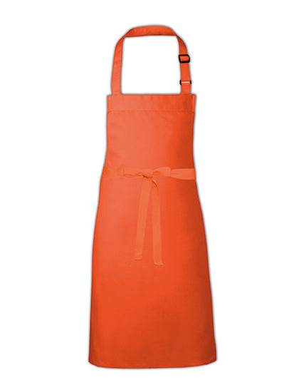 Barbecue Apron Adjustable in Orange, Größe 73 x 90 cm
