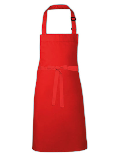 Barbecue Apron Adjustable in Red, Größe 73 x 90 cm