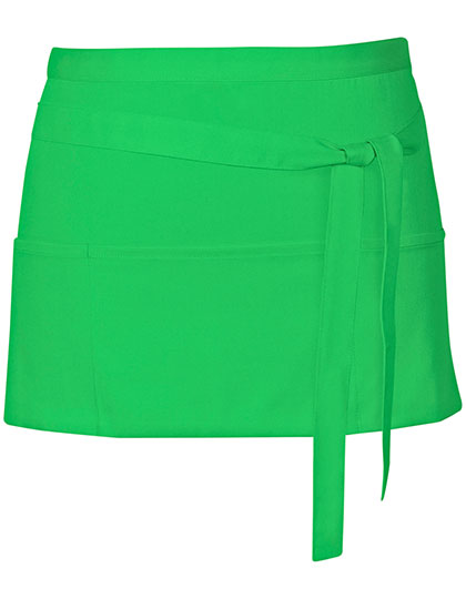 Cocktail Apron in Apple (ca. Pantone 360), Größe 60 x 30 cm