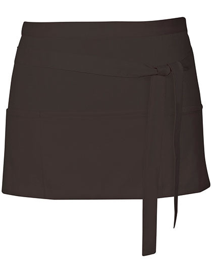 Cocktail Apron in Black, Größe 60 x 30 cm