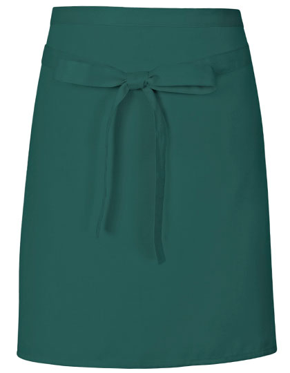 Pizza Apron in Bottle Green (ca. Pantone 560), Größe 70 x 50 cm