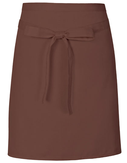 Pizza Apron in Brown (ca. Pantone 476), Größe 70 x 50 cm