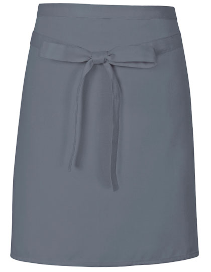 Pizza Apron in Dark Grey (ca. Pantone 431), Größe 70 x 50 cm