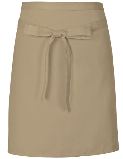 Pizza Apron in Khaki (ca. Pantone 7503), Größe 70 x 50 cm