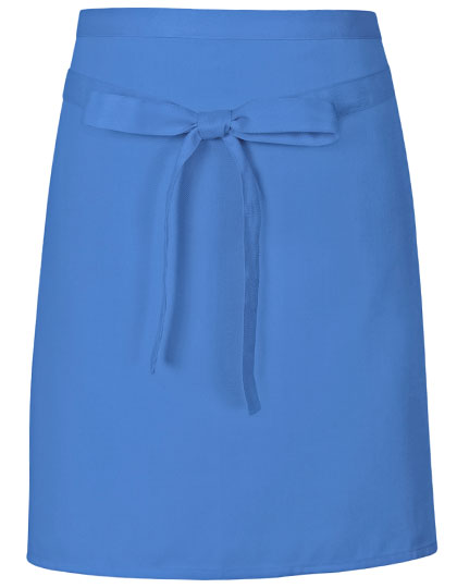 Pizza Apron in Midblue (ca. Pantone 2718), Größe 70 x 50 cm