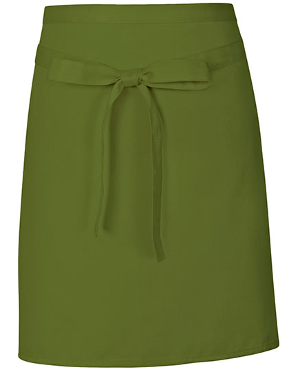 Pizza Apron in Olive (ca. Pantone 378), Größe 70 x 50 cm