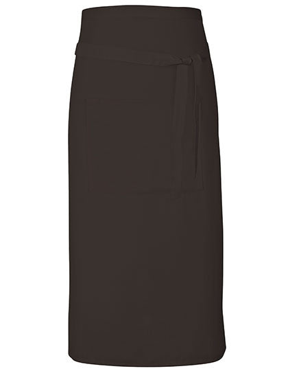 Terras Apron in Black, Größe 90 x 80 cm