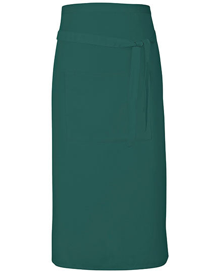 Terras Apron in Bottle Green (ca. Pantone 560), Größe 90 x 80 cm